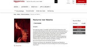 Nocturne voor Messina nu ook als e-book verkrijgbaar bij Kobo